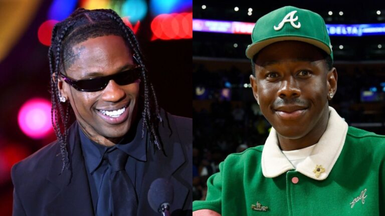 Travis Scott & Tyler, le créateur nommé rappeurs GOAT par un fan de célébrité improbable