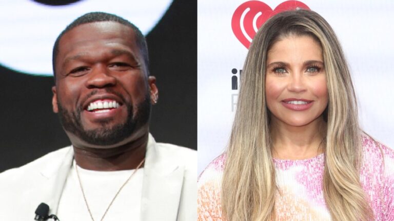 50 Cent rejoint par l'actrice de Topanga Danielle Fishel à la résidence de Vegas : « C'est cool ! »