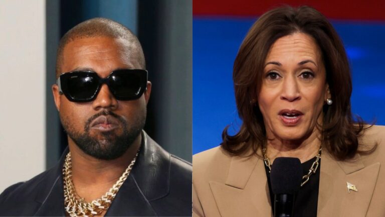Kanye West s'excuse auprès de Kamala Harris pour un message brut après un retour explosif à x