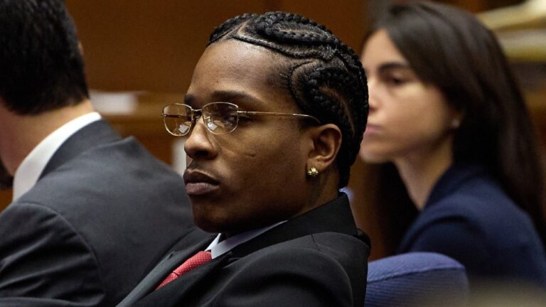 Un $ ap rocky a été reconnu coupable de tous les chefs d'accusation dans le procès de la fusillade