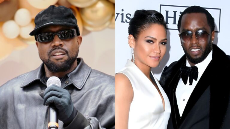 Kanye West a critiqué pour avoir suggéré Cassie «  extorqué '' Diddy avec un procès de viol