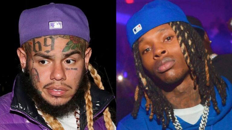 6ix9ine Trolls King von après avoir été «  doué '' un cercueil avec le nom du défunt rappeur dessus