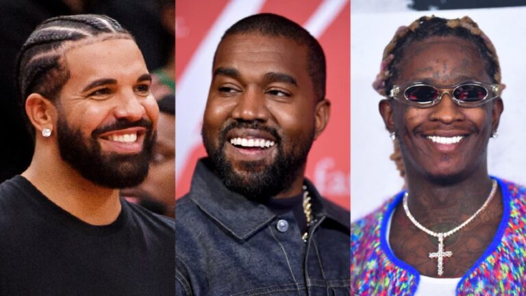 Drake obtient l'amour de Kanye West & amp; Young Thug comme «  quelques chansons sexy 4 u '' fait grand éclabousser