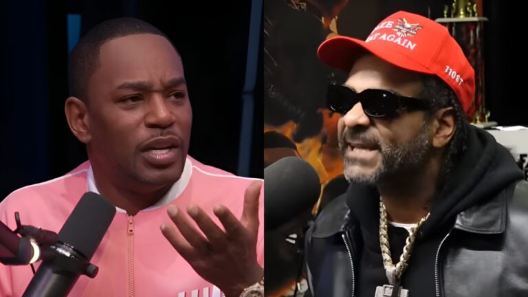 Jim Jones défie Cam'ron au combat de 10 millions de dollars: «Je vais vous empêcher de vous diriger»