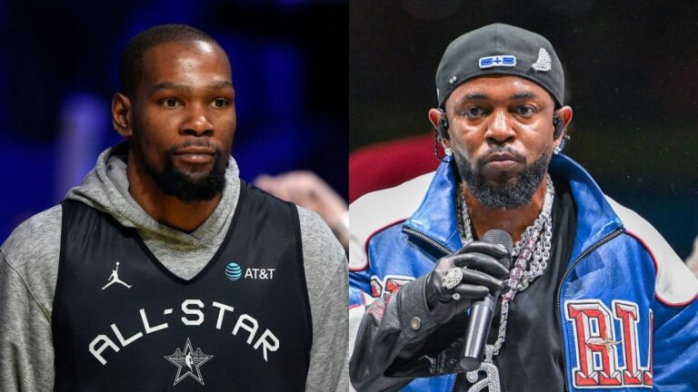Kevin Durant parvient apparemment à Kendrick Lamar comme un «faux dur à cuire»