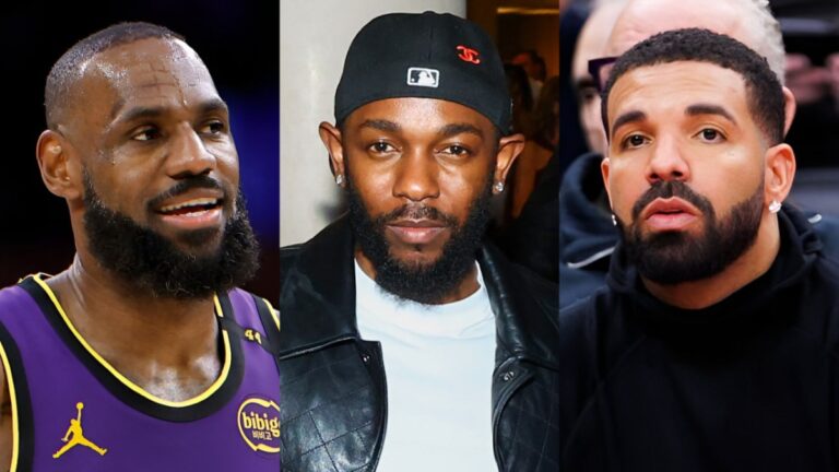 LeBron James double sur le soutien de Kendrick Lamar après Diss de Drake