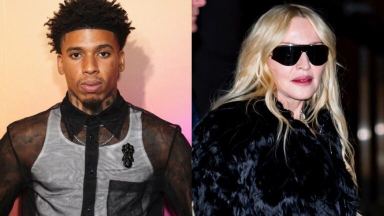 NLE Choppa étimule le bavardage de la relation alors qu'il se moque de Madonna: «son type à coup sûr»