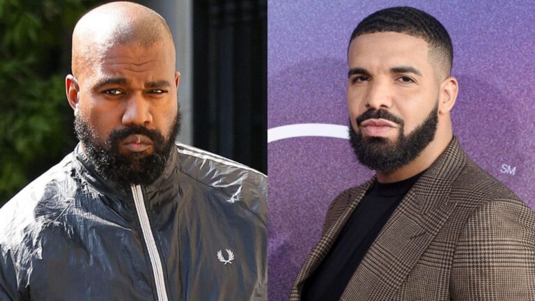 Kanye West se range du côté de Drake dans UMG Battle: «  C'est la plus grande victoire de l'histoire de la musique ''