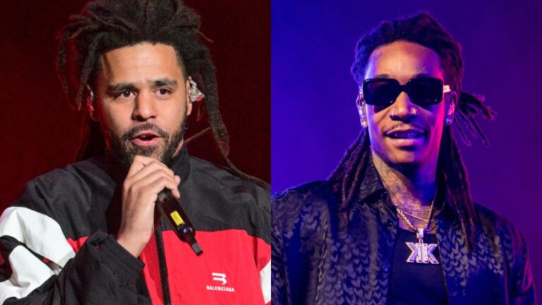 J. Cole salue la «  vague '' de Wiz Khalifa alors qu'ils unissent leurs forces sur le remix «Clouds»: Écoutez