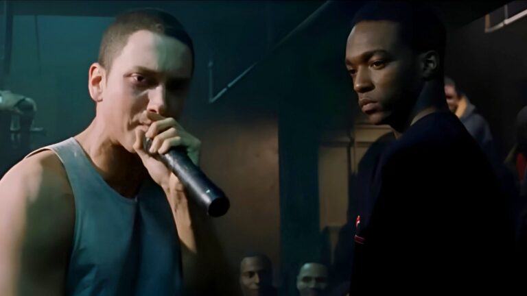 Eminem dississait en fait Anthony Mackie dans la bataille de rap «8 milles», révèle l'acteur
