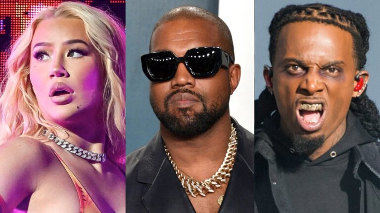 Iggy Azalea s'accompagne de Kanye West en train de traîner son enfant dans la querelle de playboi carti