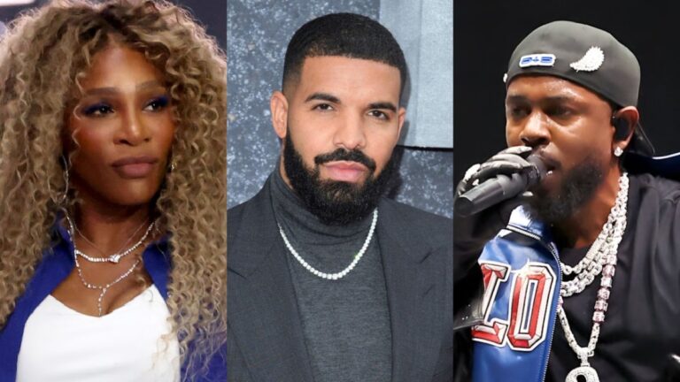 Serena Williams nie en dissolution Drake avec Kendrick Lamar Super Bowl Cameo