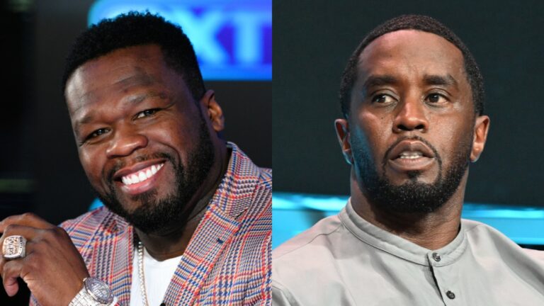 50 Cent Backs Diddy pour battre un cas de trafic sexuel s'il peut décrocher un avocat d'un $ ap rocky