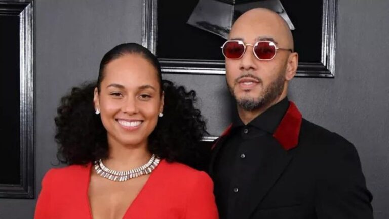 Alicia Keys se double de la revendication de Swizz Beatz qu'ils n'ont jamais fait valoir: «Moi & amp; Mon bébé est en feu '