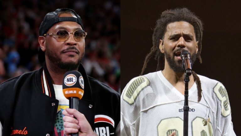 Carmelo Anthony débat si J. Cole est l'un des 10 meilleurs rappeurs de tous les temps
