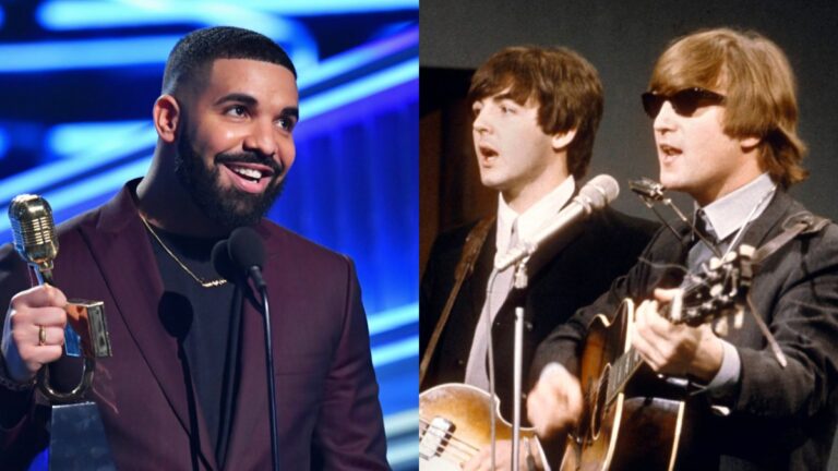Drake bat le dossier du graphique des Beatles & amp; Atteint un jalon historique de la riaa
