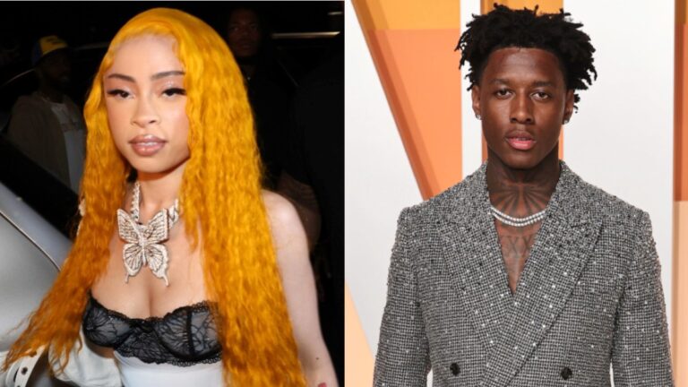Ice Spice & amp; Rumeur de sauce de petit ami Gardner a un moment de came de baiser maladroit