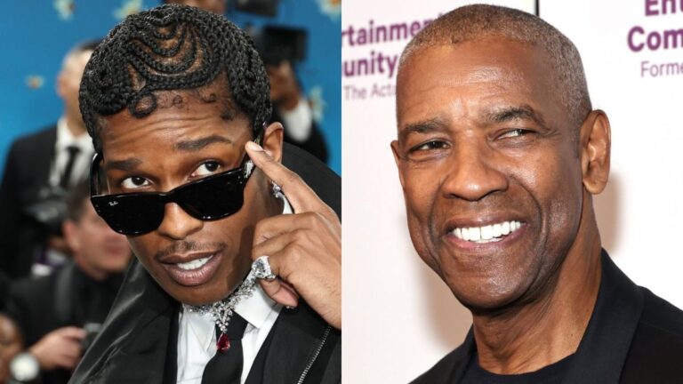 Un $ ap rocky révèle les habitudes d'écoute de Denzel Washington