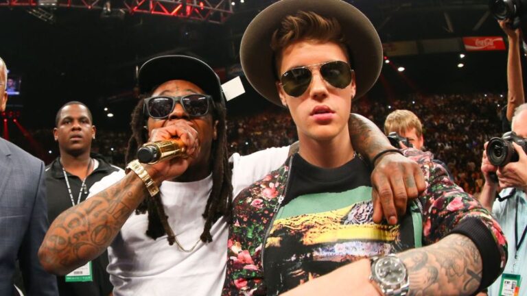 Justin Bieber appelle Lil Wayne la «chèvre»