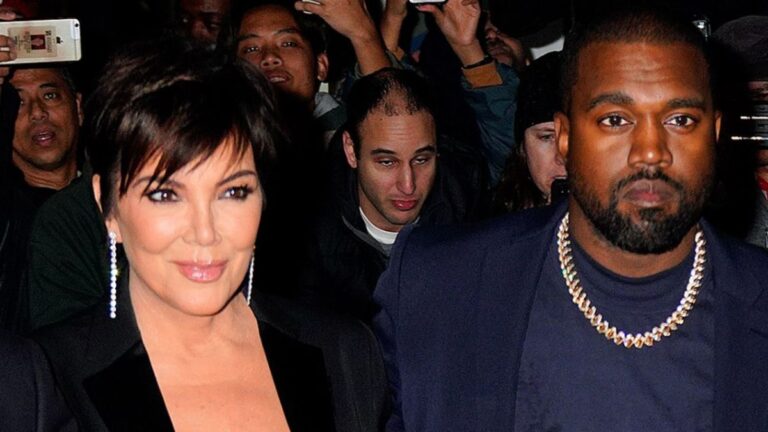 Kanye West a salué par Kris Jenner pour sa parentalité