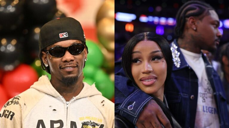 Offset réclame cardi b & amp; La relation de Stefon Diggs est un «coup de publicité»