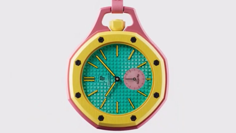 Audemars Piguet et Swatch partagent un premier aperçu de leur collaboration… et c'est une montre de poche