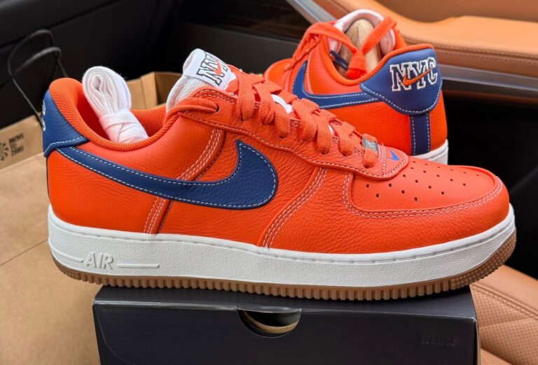 Vous ne pouvez acheter cette Nike Air Force 1 inspirée des Knicks que dans un seul magasin