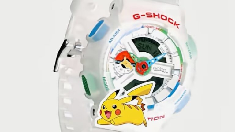 La nouvelle montre G-SHOCK x Pokémon de Casio amène 30 monstres de poche à votre poignet