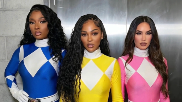 Meagan Good publie une image IA d'elle-même, Megan Thee Stallion et Megan Fox en tant que Power Rangers