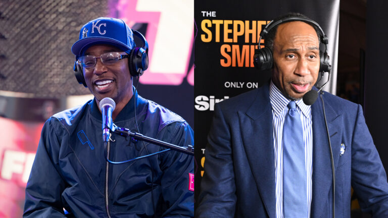 Regardez Cam'ron garder à peine le cap tout en essayant de ne pas « mettre en pause » Stephen. Un forgeron