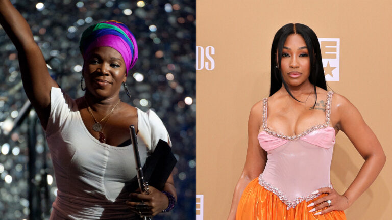 Yung Miami répond à "Dépenser des données" Remixé avec la chanson Indie.Arie après que la chanteuse l'ait critiquée