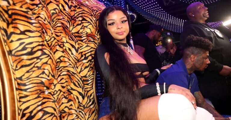 Chrisean Rock se lance dans une bagarre de rue alors que son ex-petit ami Blueface regarde