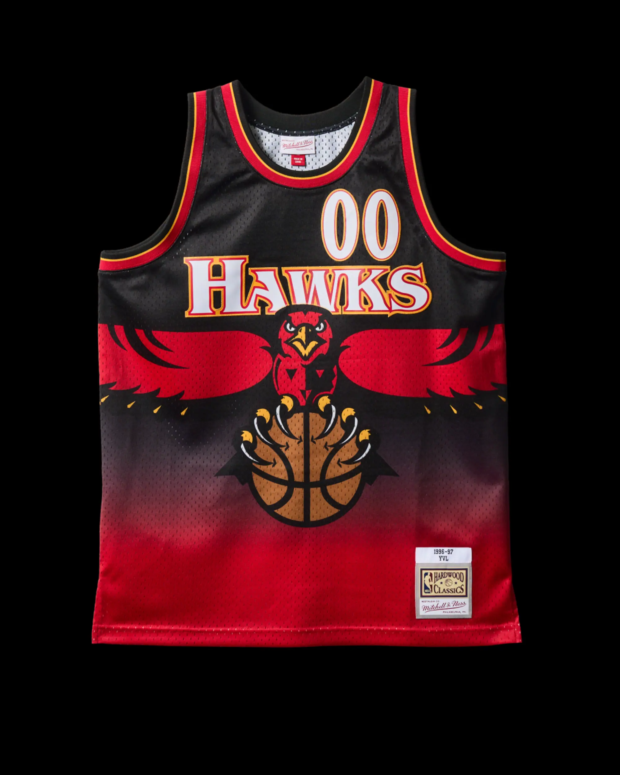 MAILLOT NBA PLAYBOI CARTI X M&N ATLANTA HAWKS 1996