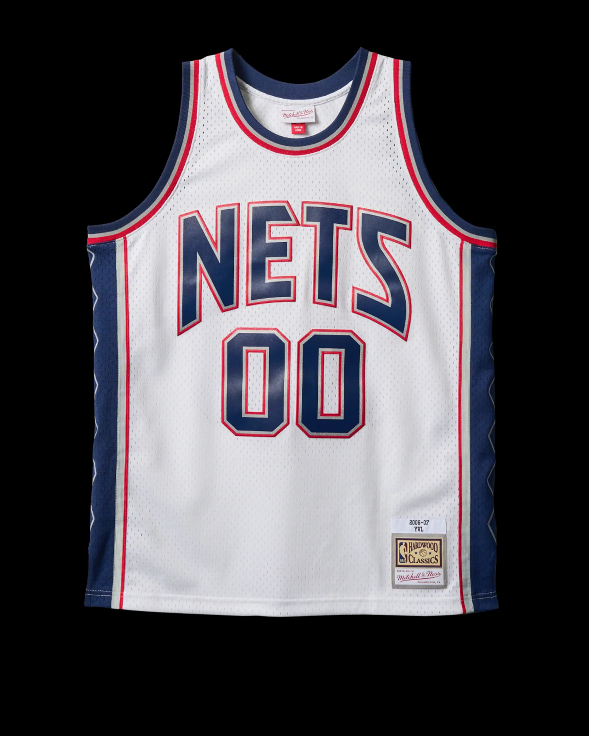 NBA PLAYBOI CARTI X M&N JERSEY NOUVEAU JERSEY NETS 2006