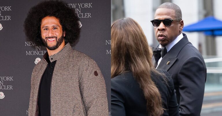 Colin Kaepernick dit que le style libre de Jay-Z au Yankee Stadium prouve qu'il vit « sans loyer » dans la tête du rappeur