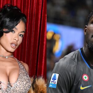 India Love aperçue avec le footballeur français Marcus Thuram