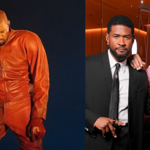 Kanye West rejoint Chris Brown et Usher pour une performance surprise à Los Angeles