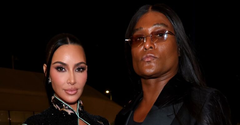 Kim Kardashian fait ses débuts en tant que nouvelle cliente de Law Roach dans Vintage Yves Saint Laurent