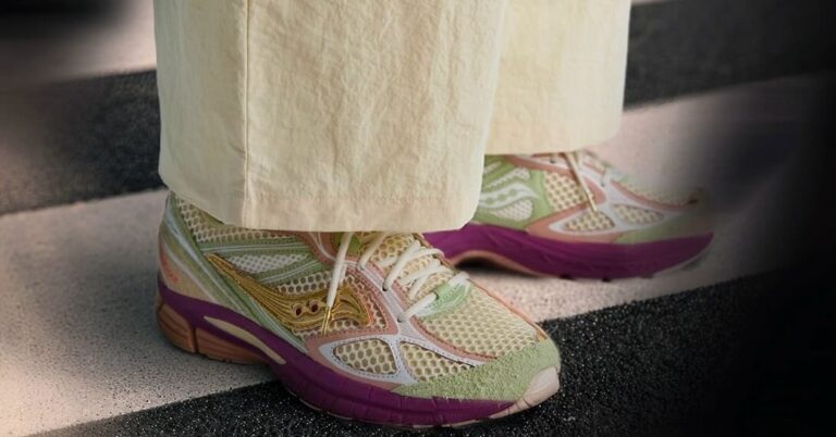 Le Stan Birch x Saucony ProGrid Guide 7 sort sur Complex