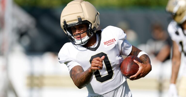 Mise à jour sur les blessures de Jordyn Tyson Fantasy Football : quand les Saints WR reviendront-ils ?