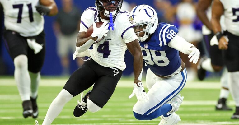 Mise à jour sur les blessures de Zay Flowers Fantasy Football : quand les Ravens WR reviendront-ils ?