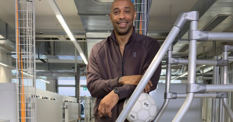 Thierry Henry sur l'avenir du football, l'innovation et la construction avec On