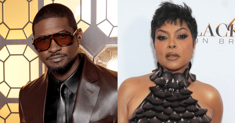 Usher balaie Taraji P. Henson de ses pieds lors d'une tournée R&B avec Chris Brown