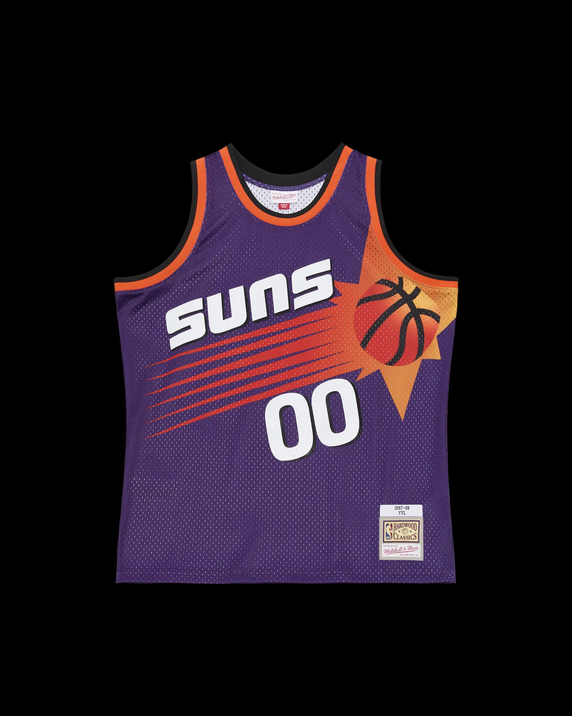 MAILLOT NBA PLAYBOI CARTI X M&N HARDWOOD CLASSICS 1999-00 PHOENIX SUNS