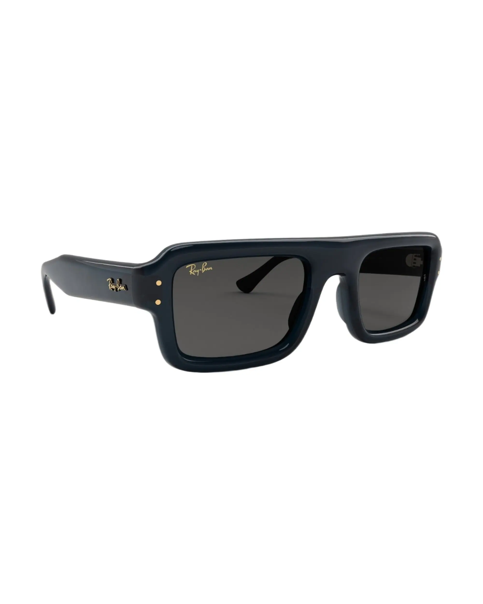 A$AP Rocky x Ray-Ban Flacko Puffer - Monture bleue transparente