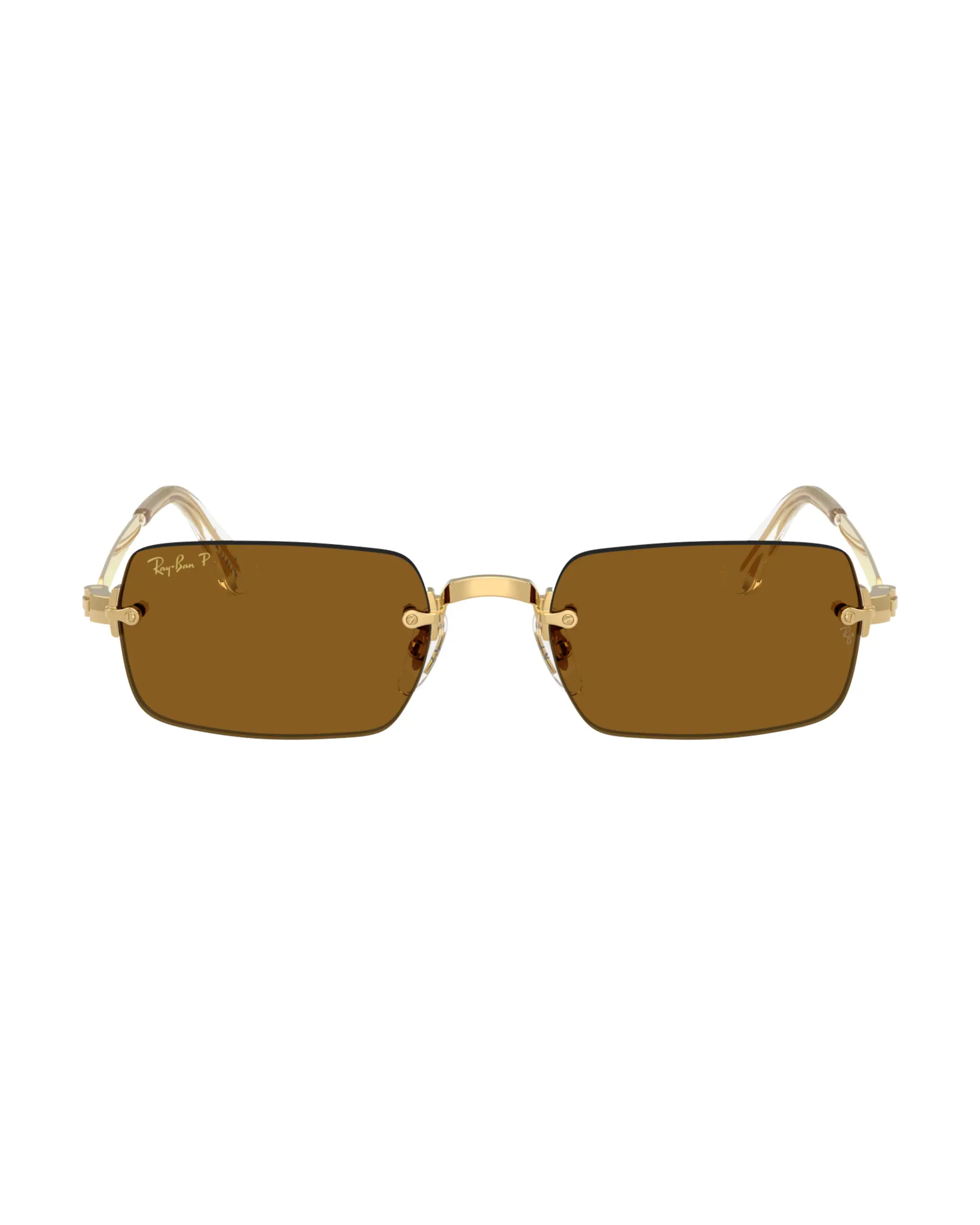 RAY-BAN XA$AP ROCKY OREILLER SANS BORD BRUN FONCÉ POLAIRE