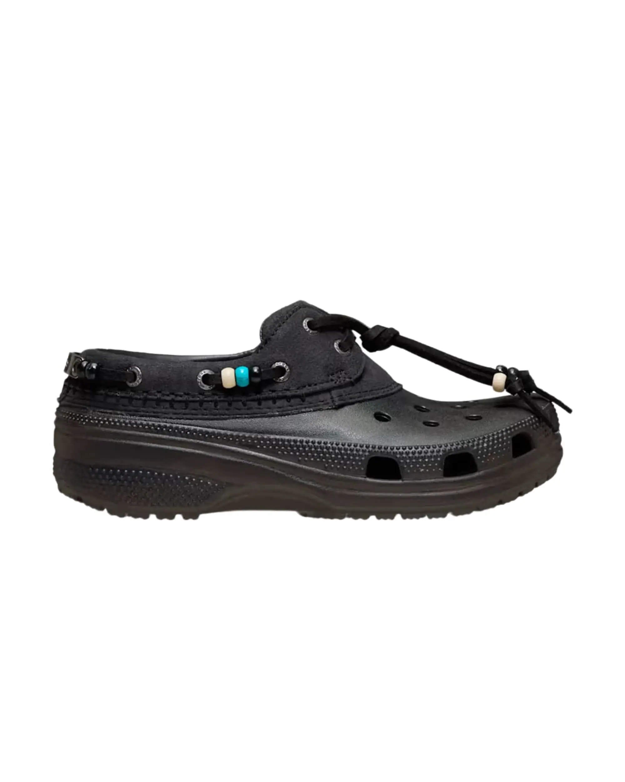 Chaussure bateau Crocs Classic Luxe - Cacao foncé
