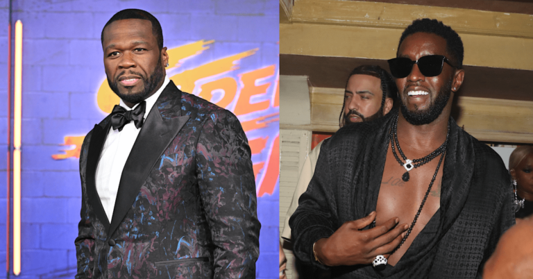50 Cent affirme à nouveau que Diddy lui a envoyé une composition florale de style funéraire