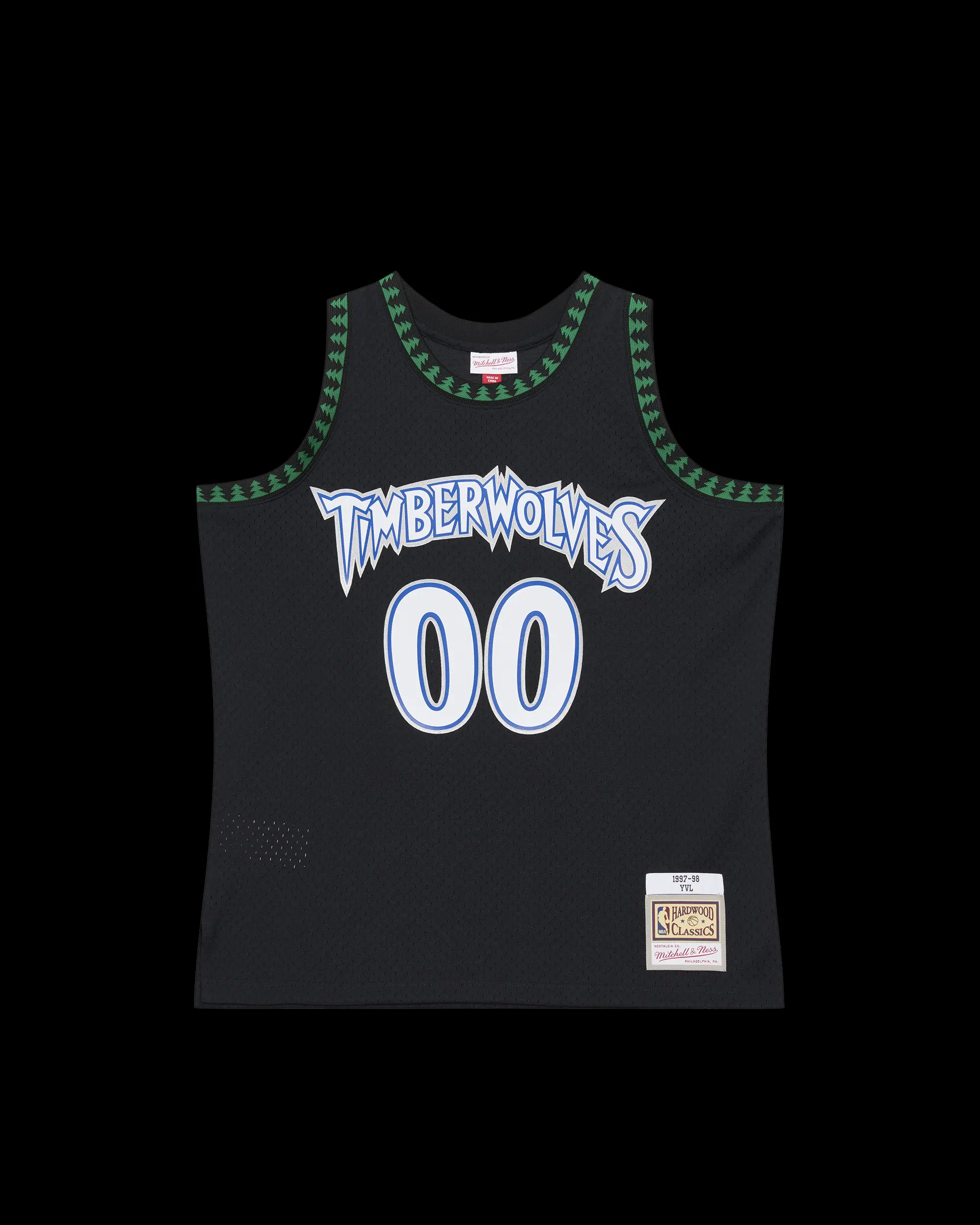 MAILLOT NBA PLAYBOI CARTI X M&N HARDWOOD CLASSICS 1997-98 MINNESOTA TIMBERWOLVES