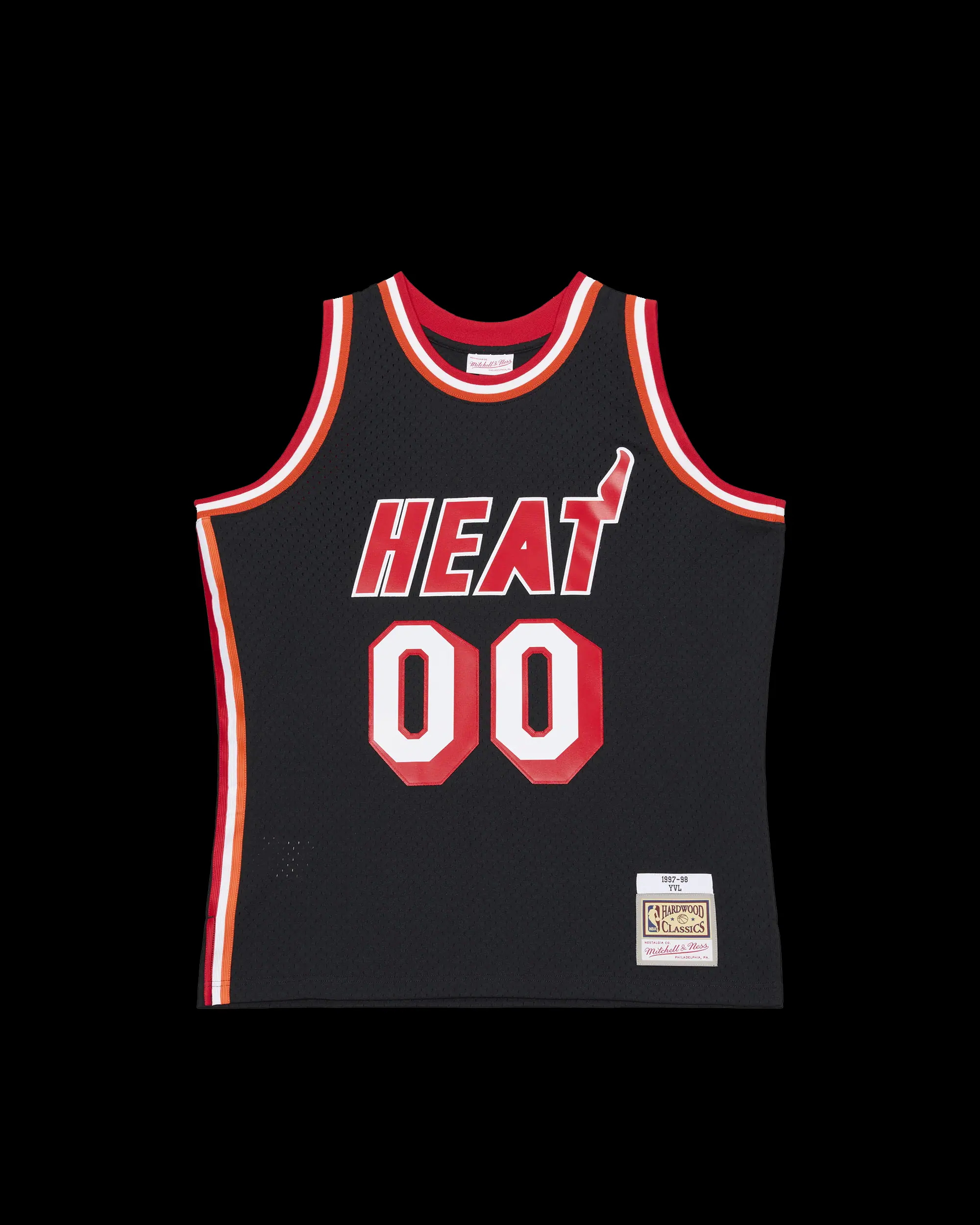 MAILLOT NBA PLAYBOI CARTI X M&N HARDWOOD CLASSICS 1996-97 MIAMI HEAT